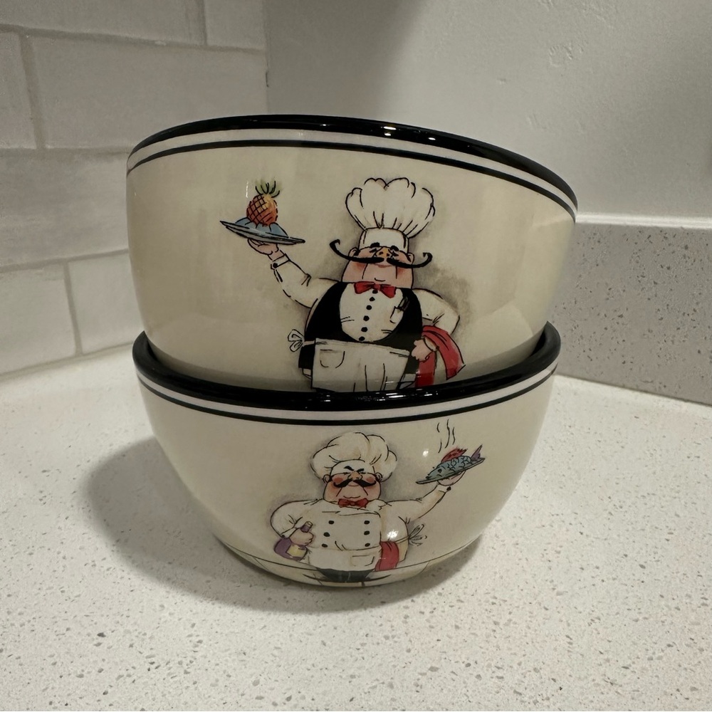 Chef Design Ceramic Bowls